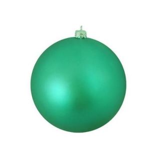 NorthLight 10 inch Shatterproof Matte Seafoam Green Christmas Ball Ornament