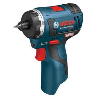 Bosch 12 Volt Lithium Ion 1/4 in. Cordless Brushless EC Screwdriver (Tool Only) PS22BN