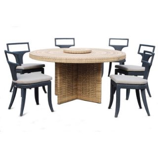 Dann Foley Rodeo 7 Piece Dining Set with Cushion