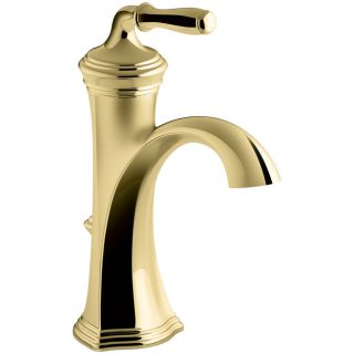 KOHLER Devonshire Lifetime Limited Warranty 1 Handle Single Hole WaterSense Bathroom Faucet (Drain Included)