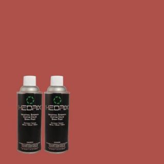 Hedrix 11 oz. Match of PPU1 7 Powder Room Flat Custom Spray Paint (8 Pack) F08 PPU1 7