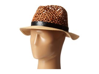 Steve Madden Loose Weave Panama Hat Natural