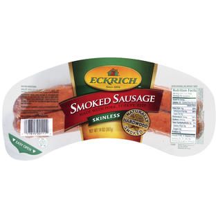 Eckrich Skinless Smoked Sausage 14 OZ PACKAGE   Food & Grocery   Deli