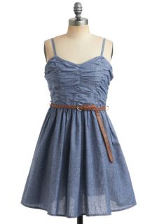 Fro Yo Making Dress in Blueberry  Mod Retro Vintage Dresses