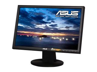 Refurbished: ASUS VW Series VW199T P Black 19" 5ms  LED Backlight Widescreen LCD Monitor ASCR 10,000,000:1 W/ Speakers