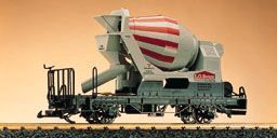 LGB 40550 Flat Car with Cement Mixer —