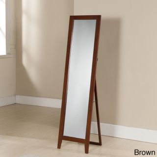 Standing Wood Rectangle Mirror   16418587   Shopping