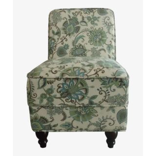 NOYA USA Classic Floral Slipper Chair