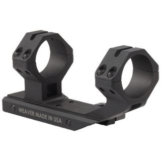 Weaver SPR Picatinny Style Flat Top AR 15 Scope Mount with Integral 30mm Rings 692247