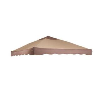 Replacement Canopy for 10 ft. x 10 ft. Pitched Roof Patio Portable Gazebo DISCONTINUED 5JGZ7252 CP