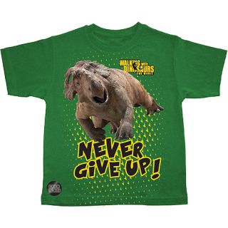 Walking with Dinosaurs Boys' Never Give Up Graphic Tee