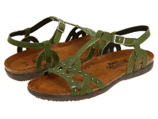 naot footwear elinor pine green leather