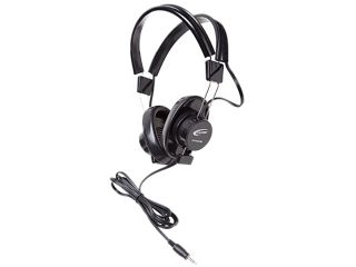 Califone 610 Binaural Headphones Black 3.5mm Stereo Plug Via Ergoguys