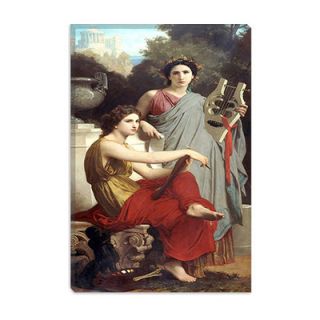 iCanvasArt Art and Literature Canvas Wall Art by William Adolphe