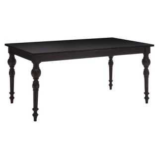 Zuo Soma Dining Table   Antique Black