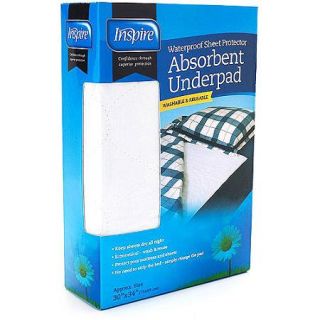 Inspire Washable and Reuseable Absorbent Underpad   30''X34''