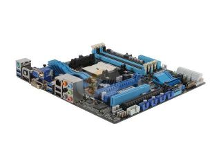 ASUS F1A75 M PRO/CSM FM1 AMD A75 (Hudson D3) SATA 6Gb/s USB 3.0 HDMI Micro ATX AMD Motherboard with UEFI BIOS