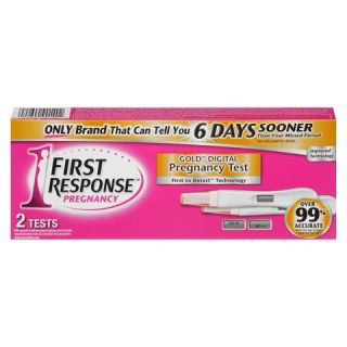 First Response Gold Digital Pregnancy Test   2 Count