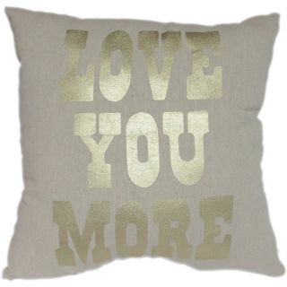 Love You More Throw Pillows (Set of 2)