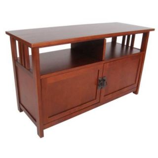 Alaterre Furniture Mission TV Stand in Cherry AMIA1060