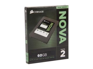 Corsair Nova Series 2 2.5" 30GB SATA II Internal Solid State Drive (SSD) CSSD V30GB2A