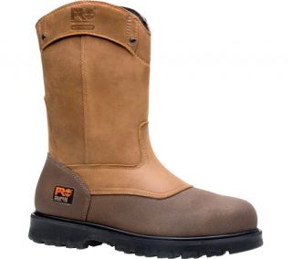 Mens Timberland PRO Rigmaster Waterproof Steel Toe Wellington   Wheat Bandit Leather