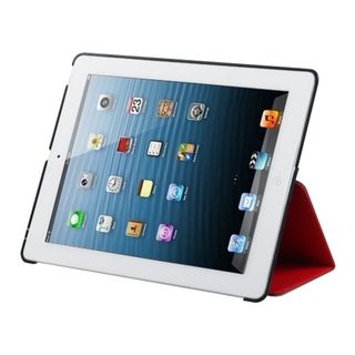 BasAcc Wallet Case for Apple iPad 4 with Retina display iPad 2