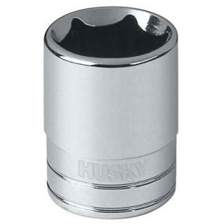 Husky 1/4 in. Drive 1/2 in. 6 Point SAE Standard Socket H4D6P12