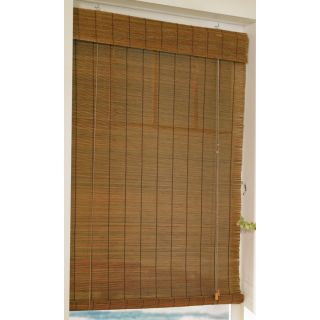 Style Selections Fruitwood Light Filtering Natural Roman Shade (Actual: 72 in)