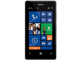 Refurbished: Nokia Lumia 520 8GB 3G Black AT&T Unlocked Cell Phone 4.0" 512MB RAM