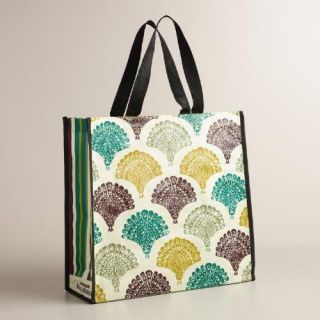 Baroque Peacock Tote Bags, Set of 2