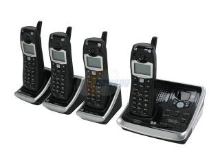 GE 25942EJ4 5.8 GHz 4X Handsets Cordless Phone Integrated Answering Machine