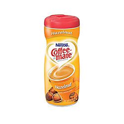 Nestle Coffee mate Powdered Creamer Canister Hazelnut 15 Oz