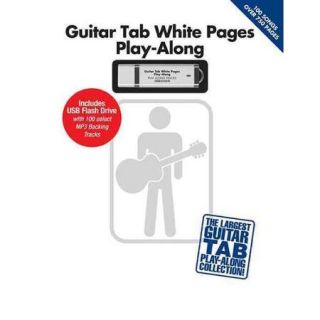 Guitar Tab White Pages Play Along: Includes USB Flash Drive With 100 Select MP3 Backing Tracks