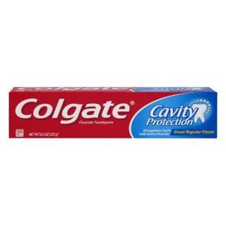 Colgate Cavity Protection Toothpaste Great Regular Flavor   8.2 Oz, Pack of 3