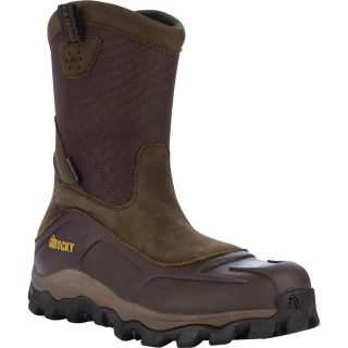 Rocky 10in. Grit Armor Insulated Pull-On Safety Boot  Pac Boots