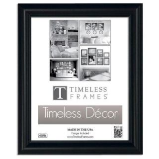 Timeless Frames Boca 1 Opening 10 in. x 13 in. Black Picture Frame 79219