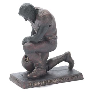 DicksonsInc Praying Football Player Figurine
