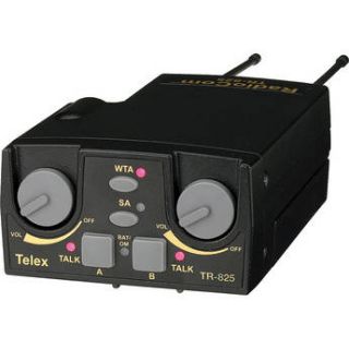 Telex TR 825 2 Channel Binaural UHF Transceiver F.01U.145.948