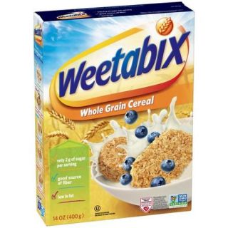 Weetabix Cereal, Whole Grain Biscuits, 14 oz