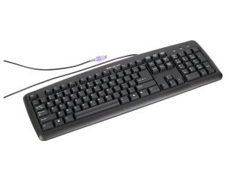 Logitech 967973 0403 Black 104 Normal Keys PS/2 Standard Deluxe 250 Desktop   Keyboards