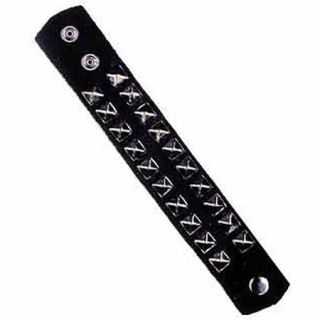 Spiked Wristband Adult Halloween Accessory