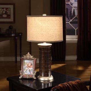 Brown Lamp with Gold Finish   16406319   Shopping