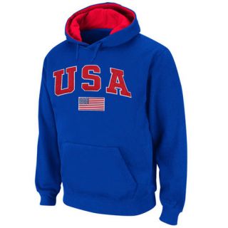 Team USA Blue Twill Tailgate Hooded Sweatshirt