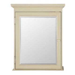Home Decorators Collection Cottage 23 5/8 in. W x 29 in. H Surface Mount Medicine Cabinet in Antique White CTAC2429
