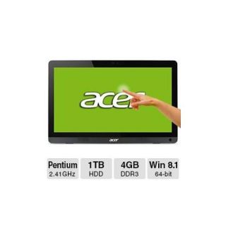 Acer Aspire ZC 606 All in One Computer Intel Pentium J2900 2.41GHz   Desktop