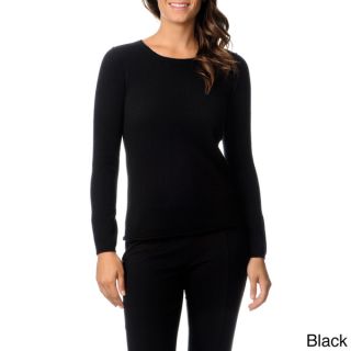 Ply Cashmere Womens Crew Neck Cashmere Sweater  