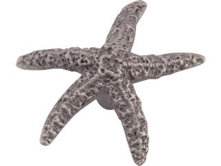 Atlas 142 P 2" Starfish Knob, Pewter