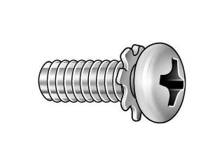 1PXF1 Mach Screw, Pan, 1/4 20 x 3/4 L, PK 5