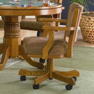 Mitchell Game Chair in Oak Finish